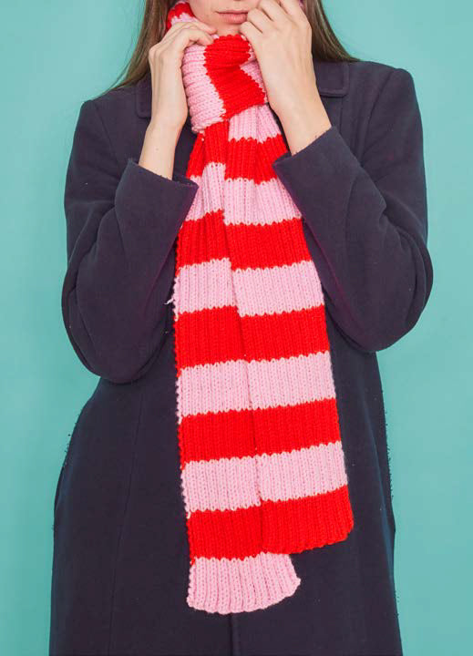 Paintbox Yarns Horizon Scarf Knitting Pattern