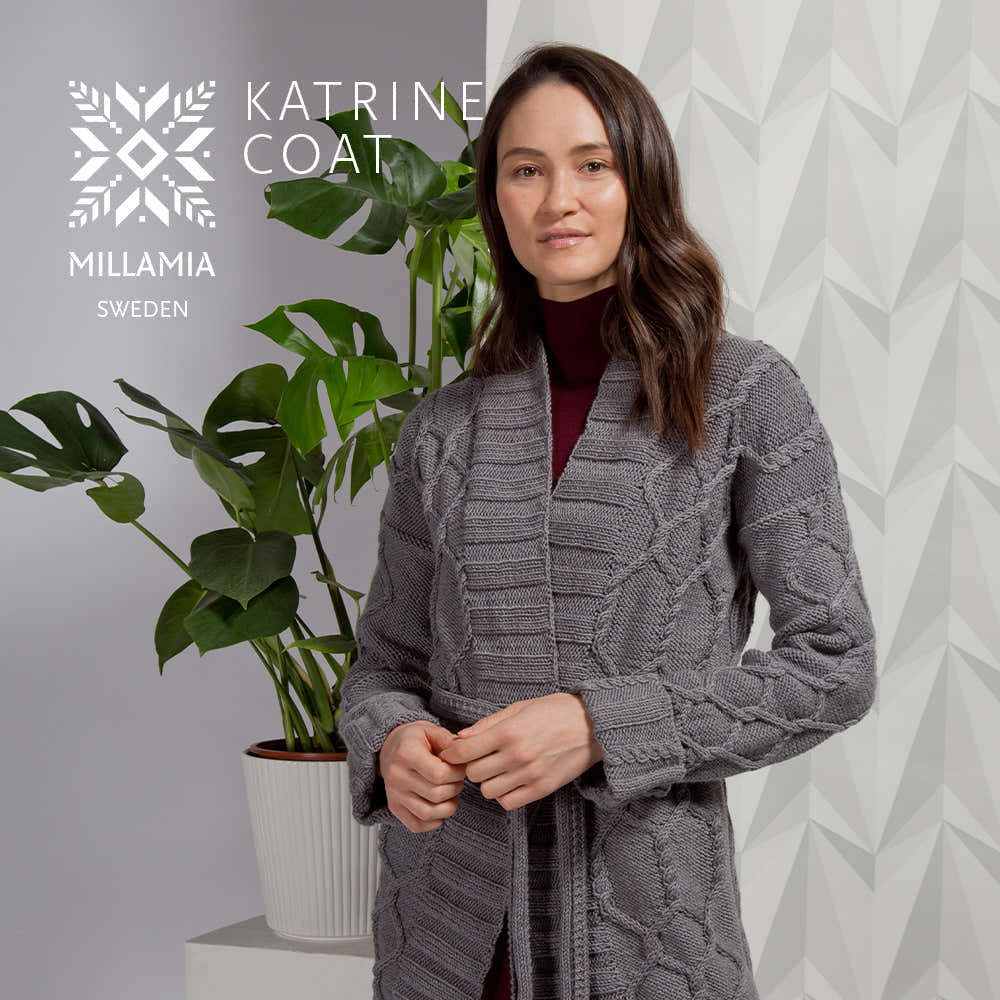 MillaMia Katrine Coat Knitting Pattern