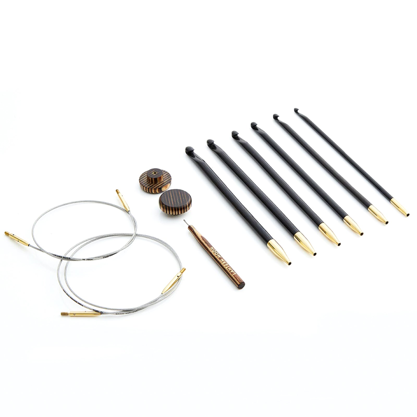Lantern Moon Bequest Tunisian Crochet Hook Set