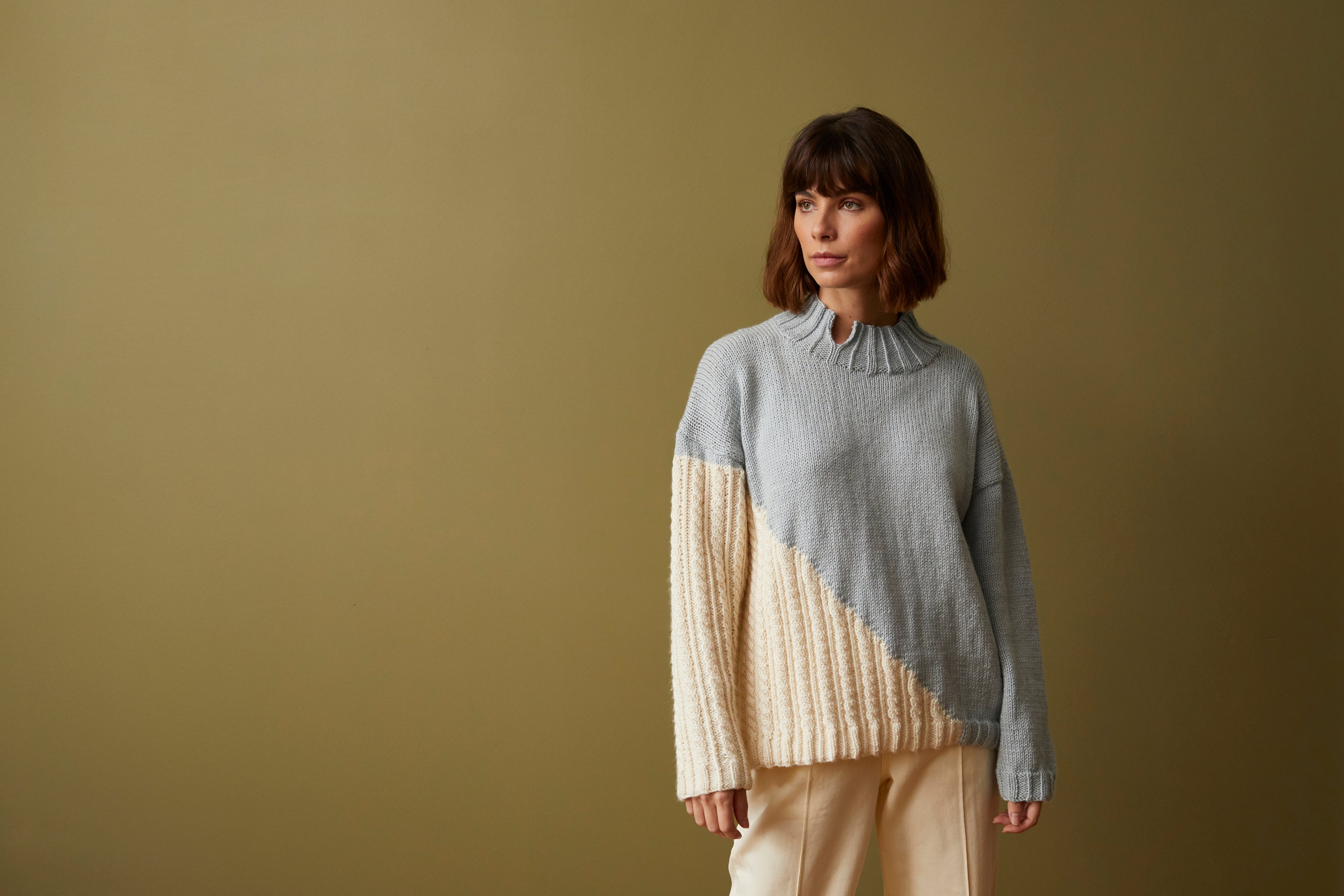 Debbie Bliss Mara Sweater Knitting Pattern