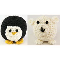 Valley Yarns Crocheted Penguin and Polar Bear Pattern