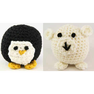 Valley Yarns Crocheted Penguin and Polar Bear Pattern