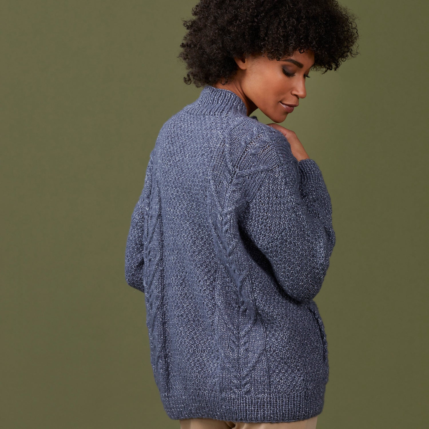 Stacy Charles Fine Yarns Bella Cardigan Knitting Pattern