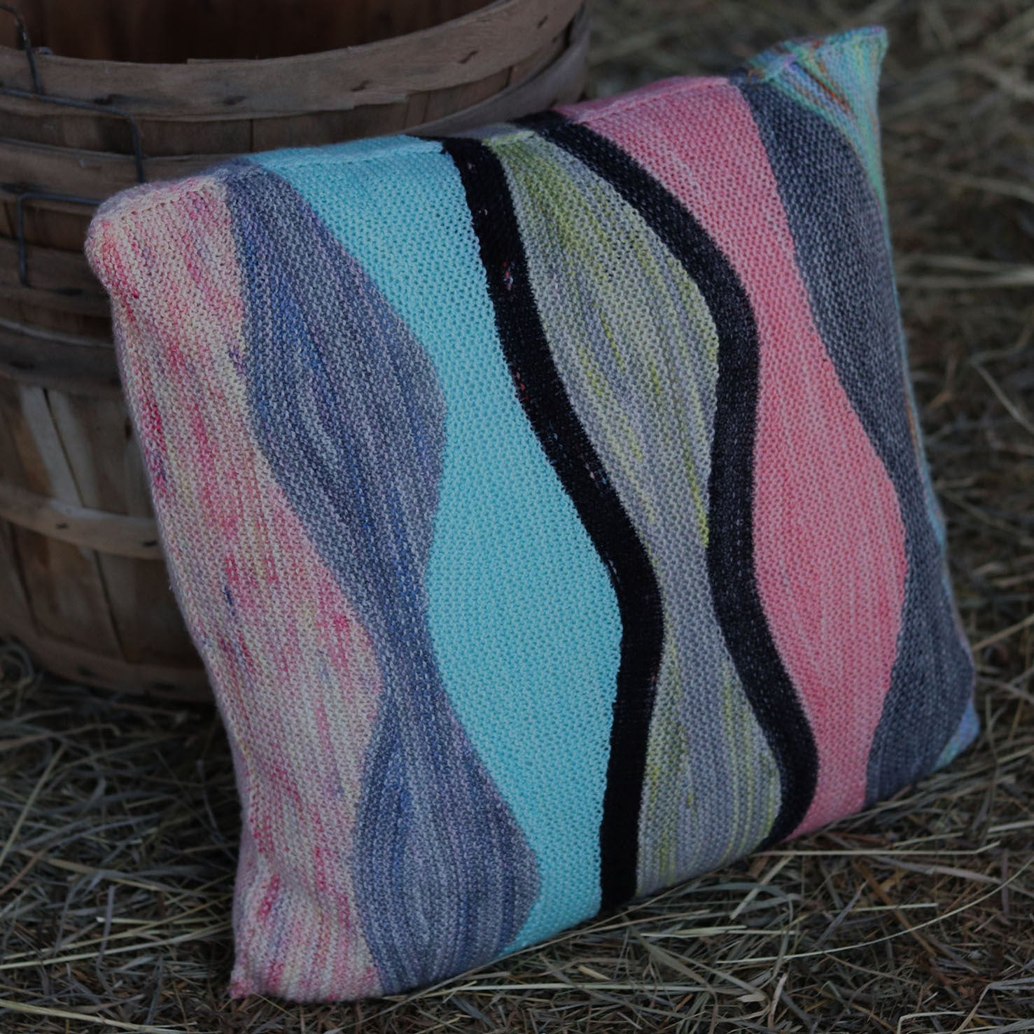 Koigu Undulations Homeware Knitting Pattern