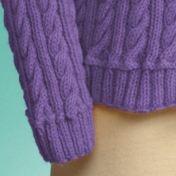Cable and Rib Turtleneck #119