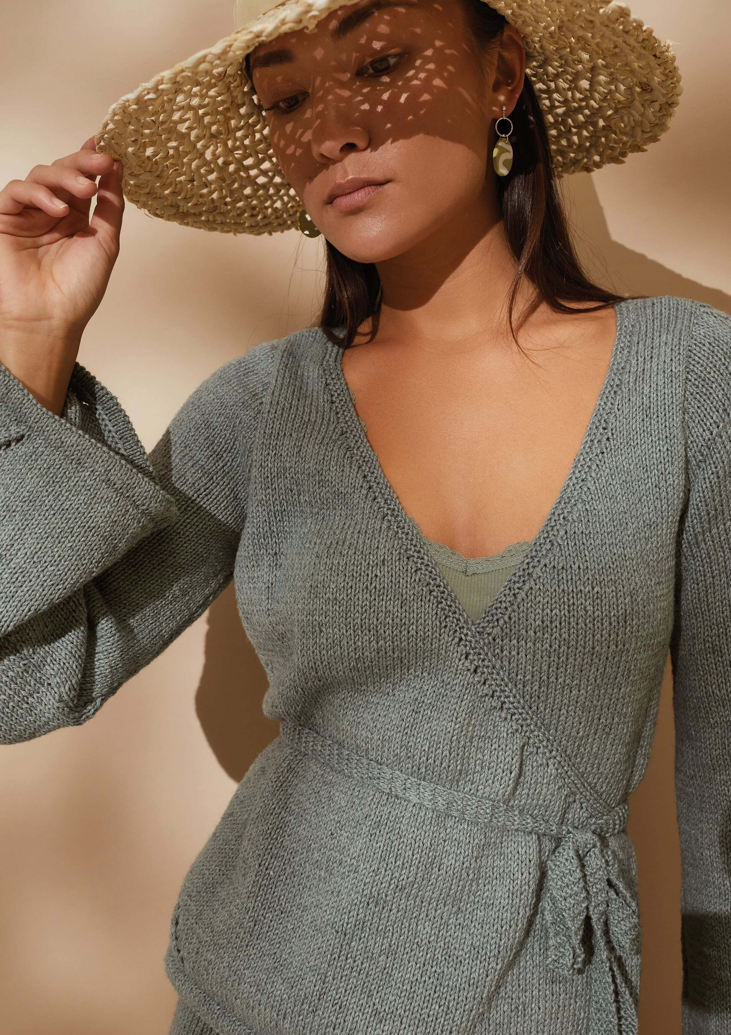 Olive Cardigan Knitting Pattern