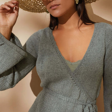 Olive Cardigan Knitting Pattern