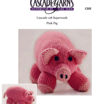 Cascade Yarns C202 Pink Pig (free)