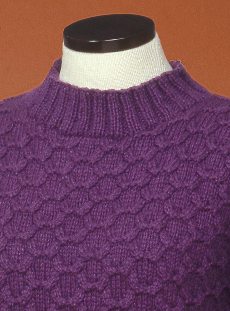 Honeycomb Cable Pullover #131