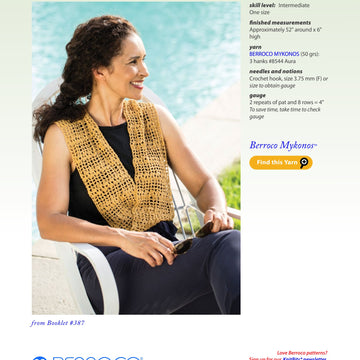 Berroco Olca Cowl Crochet Pattern