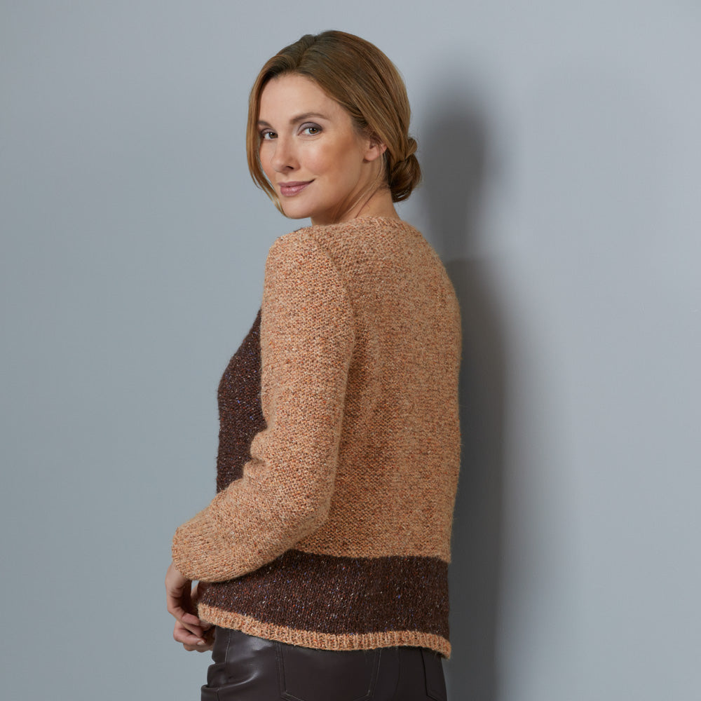 Sesia Charlie Pullover Jumper Knitting Pattern