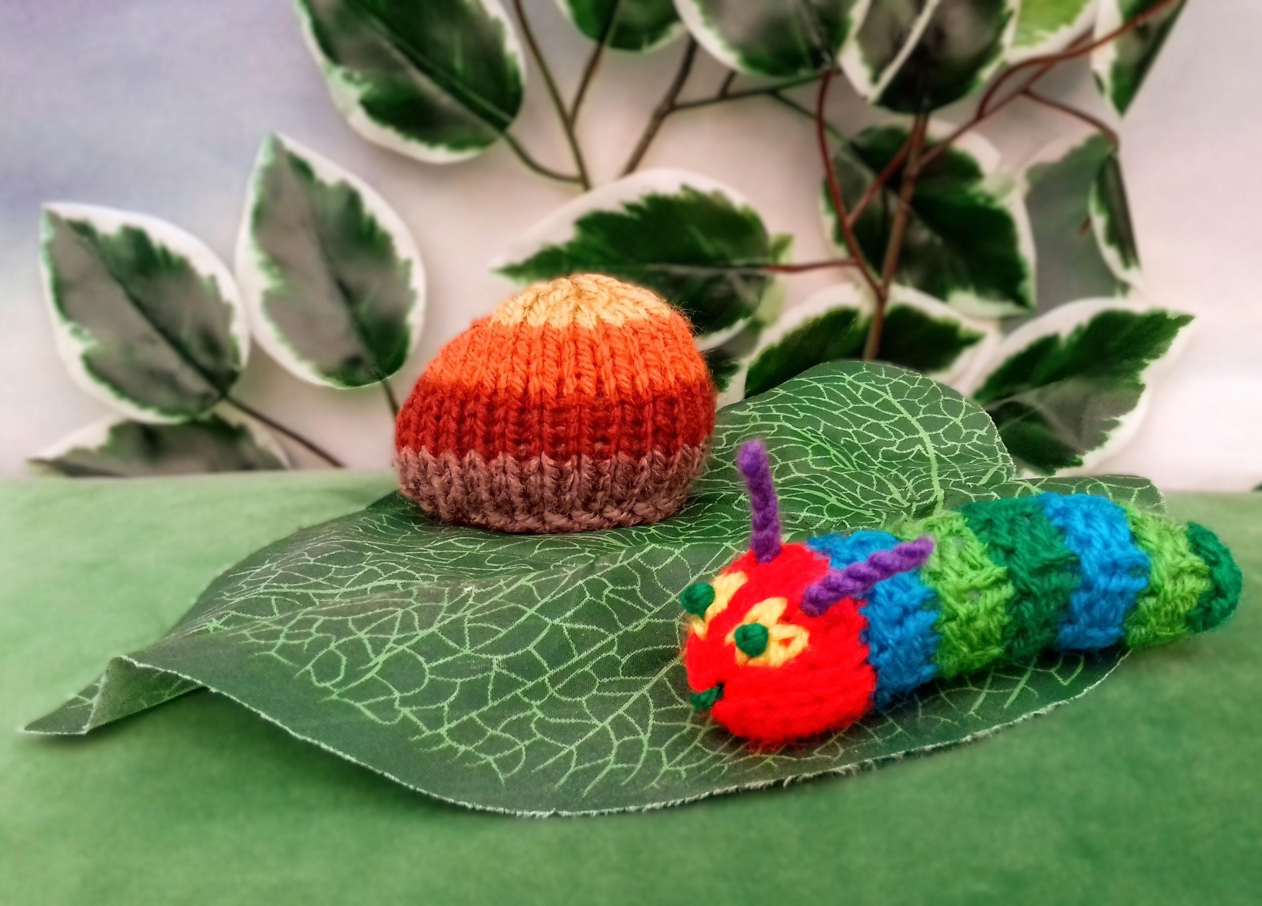 Hungry Toy Caterpillar - Creme Egg Cover Cocoon