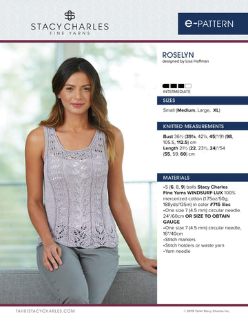 Stacy Charles Fine Yarns Roselyn PDF