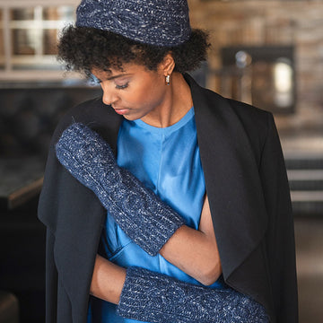 Azurite Hat and Mittens Knitting Pattern
