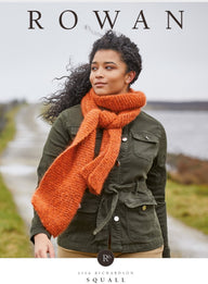 Rowan Squall Scarf Knitting Pattern