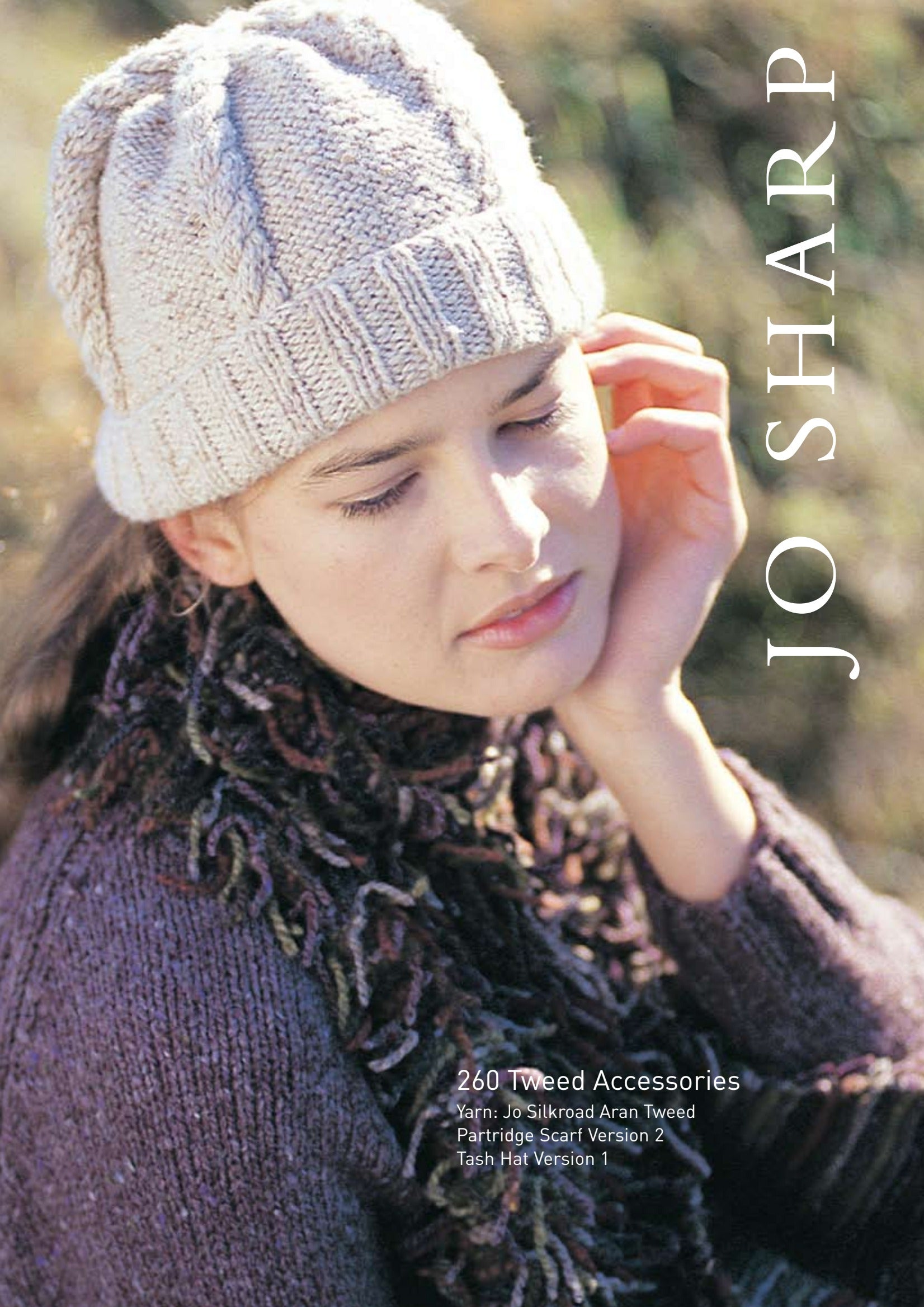 Jo Sharp Tweed Accessories Hat Knitting Pattern