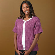 Valley Yarns Emma Cardigan Knitting Pattern