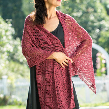 Maipo Shawl in Berroco Mykonos - 387-4 PDF