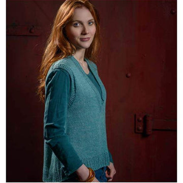 The Fibre Co. V-Neck Sleeveless Top PDF