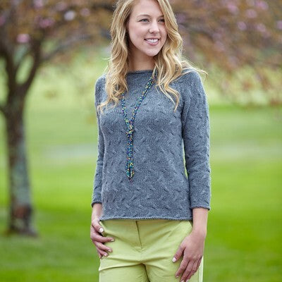 Valley Yarns Nora Pullover Knitting Pattern