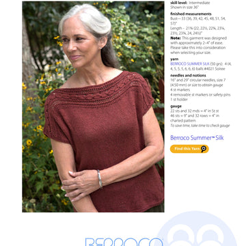 Berroco Chatwyn Jumper Knitting Pattern