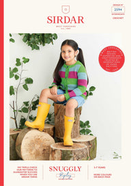 Sirdar Capture The Flag Cardi Cardigan Crochet Pattern