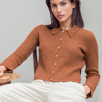 Lana Grossa 08 Jacket in Cool Wool PDF