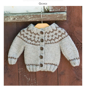 Classic Elite Yarns George Cardigan Knitting Pattern
