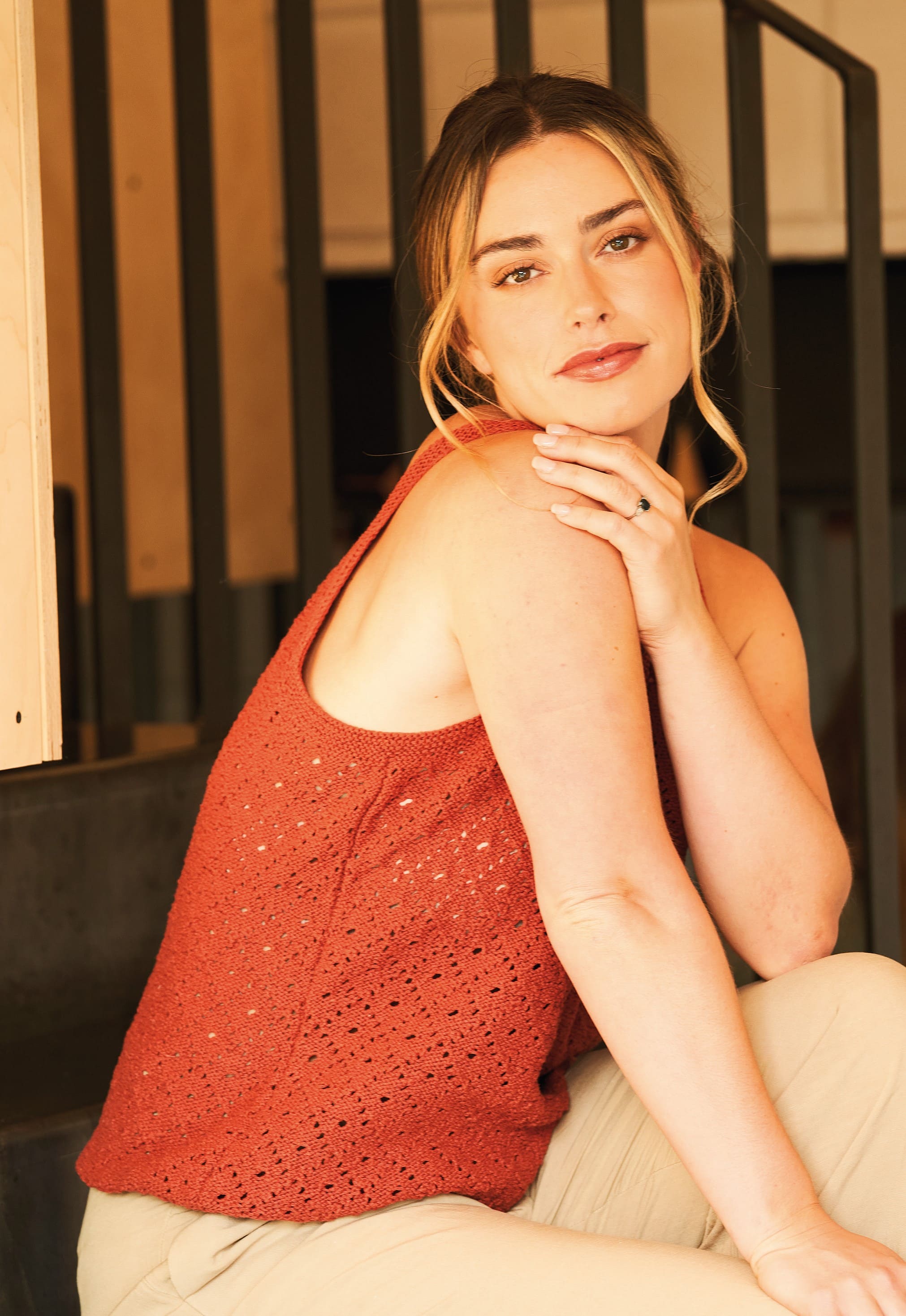 Relax Lace Top Knitting Pattern