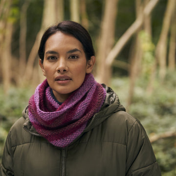 Double Loop Cowl Knitting Pattern
