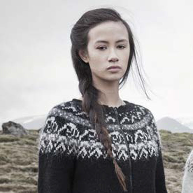 Lopi Waves Cardigan Knitting Pattern