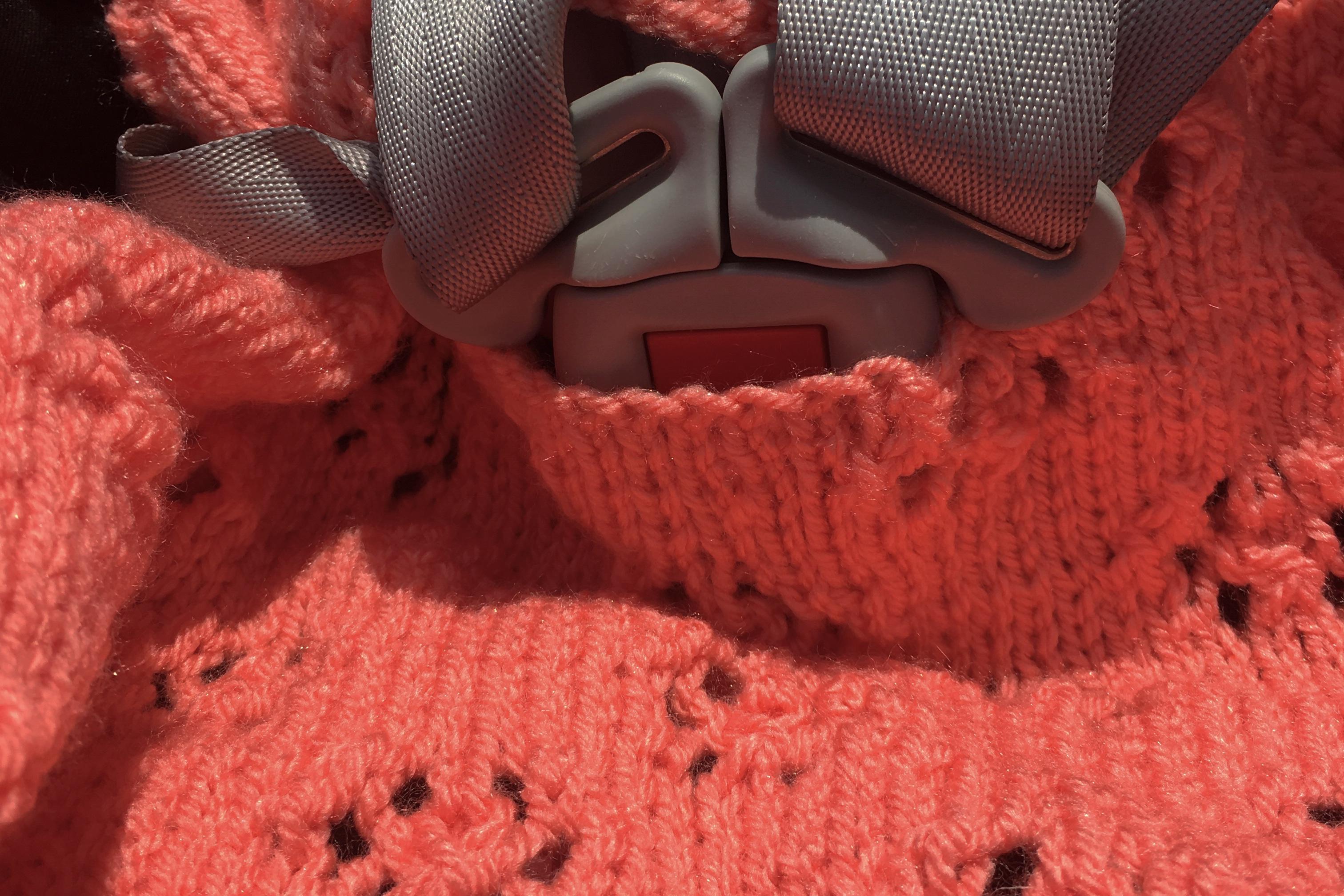Two Infant Car Seat Blankets to Knit