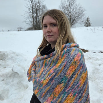 The Zsa Zsa Shawl Knitting Pattern