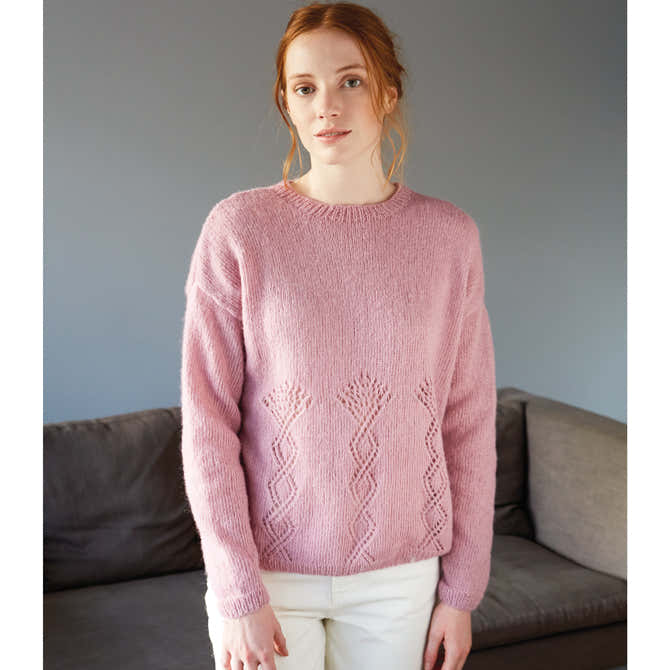Rowan Feathery Jumper Knitting Pattern