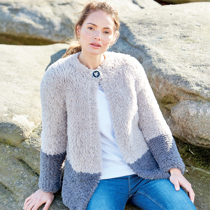 Sirdar Jacket Coat Knitting Pattern