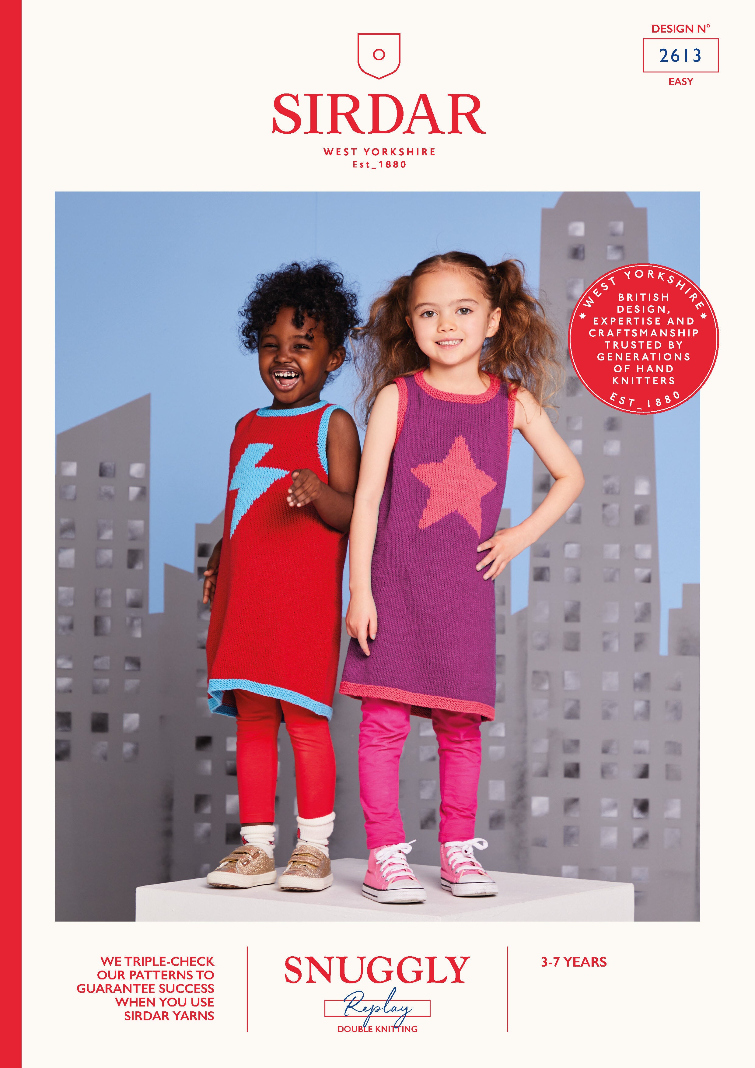 Sirdar Speed of Light Tunic Jumper Knitting Pattern