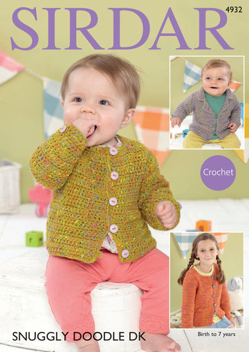 Sirdar Collared Blazer and Girl's Channel-Style Jacket