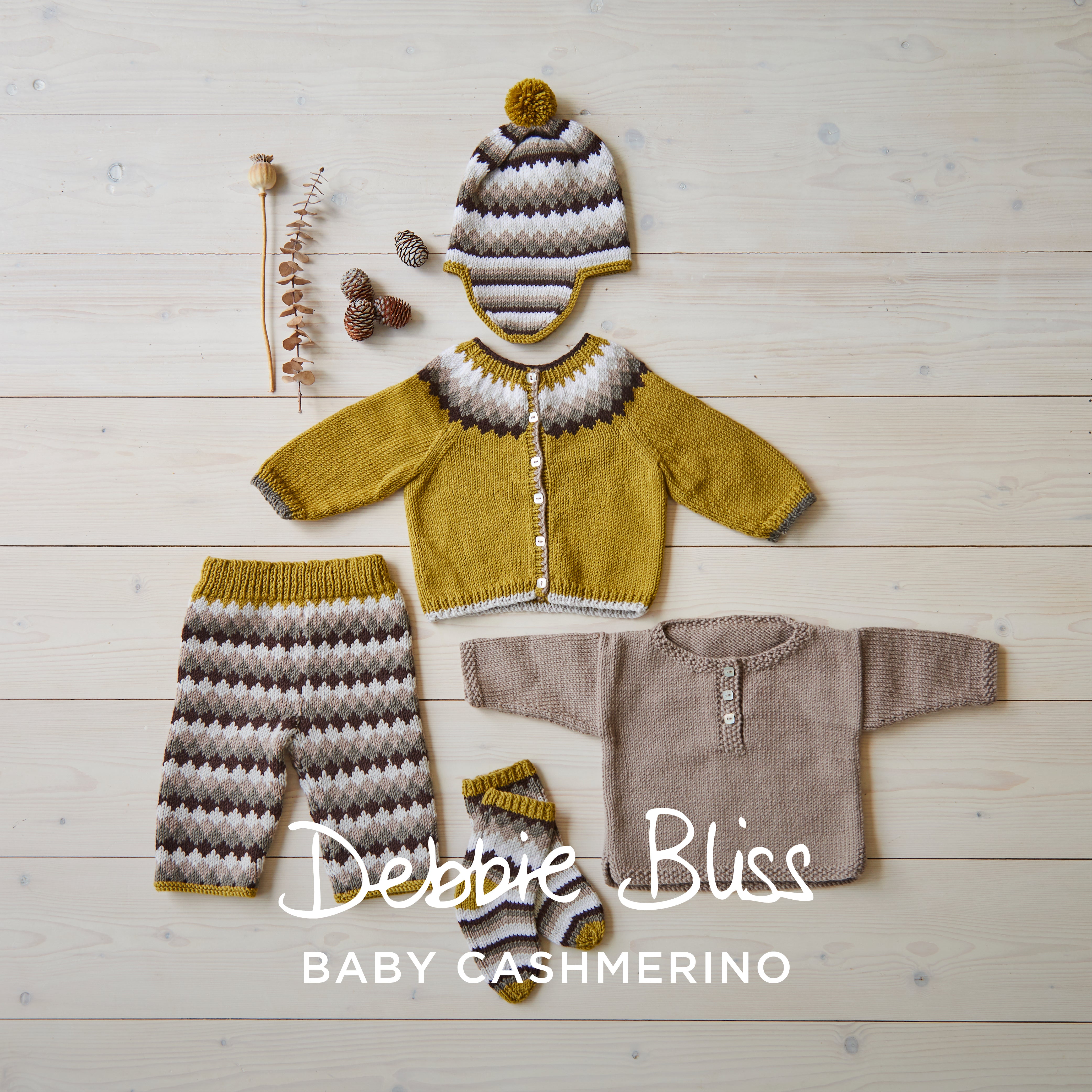 Knitting Baby Cardigan Pattern PDF Download – Debbie Bliss Winter Baby
