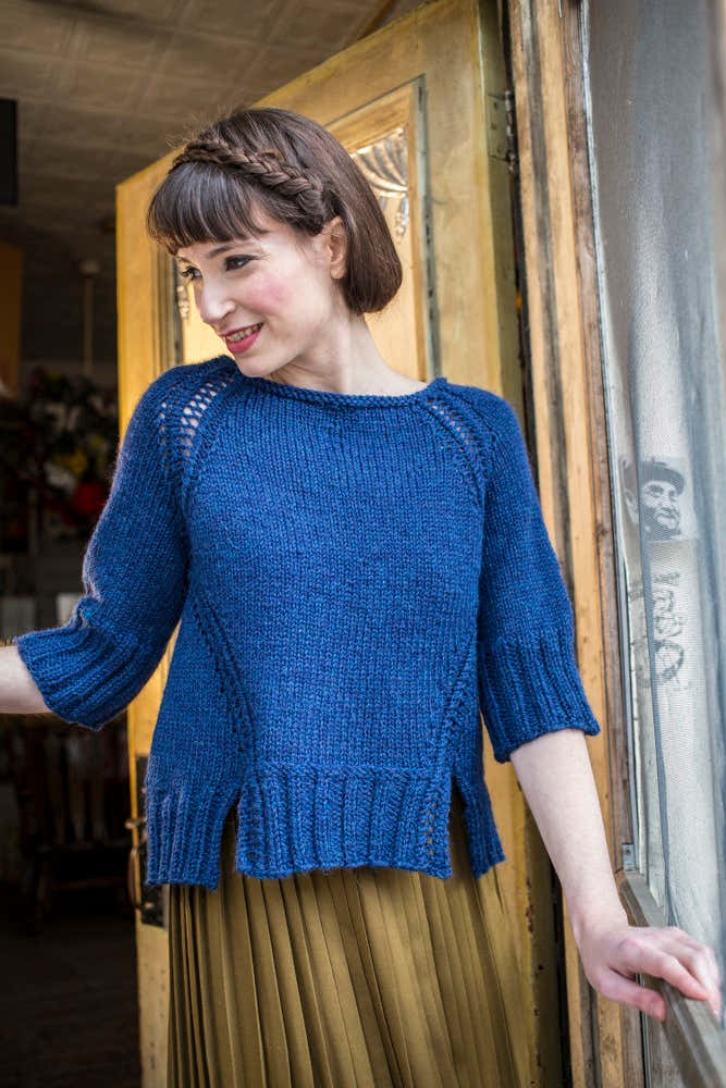 Berroco Maison Delaunay Jumper Knitting Pattern