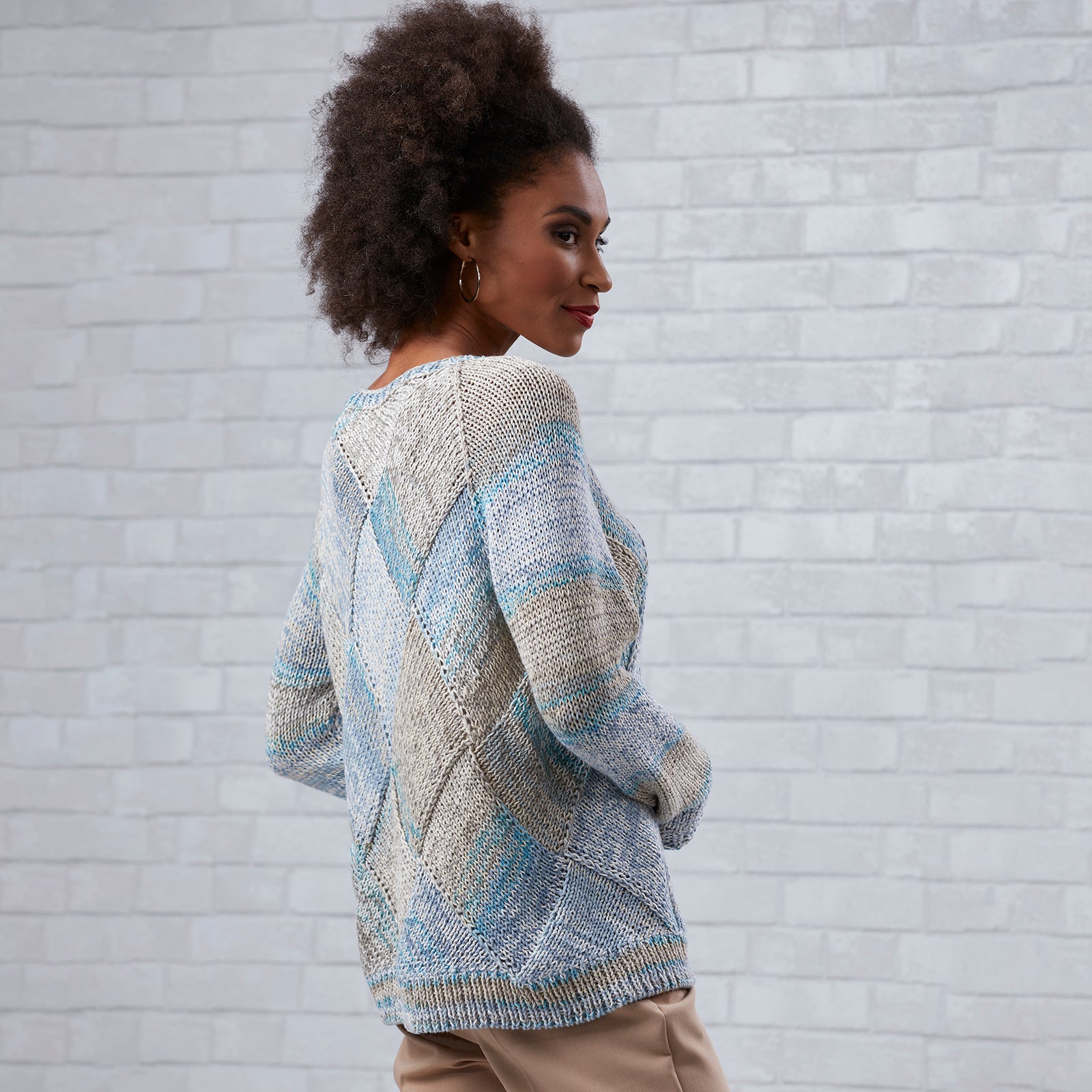 Sesia Rosie Pullover Jumper Knitting Pattern