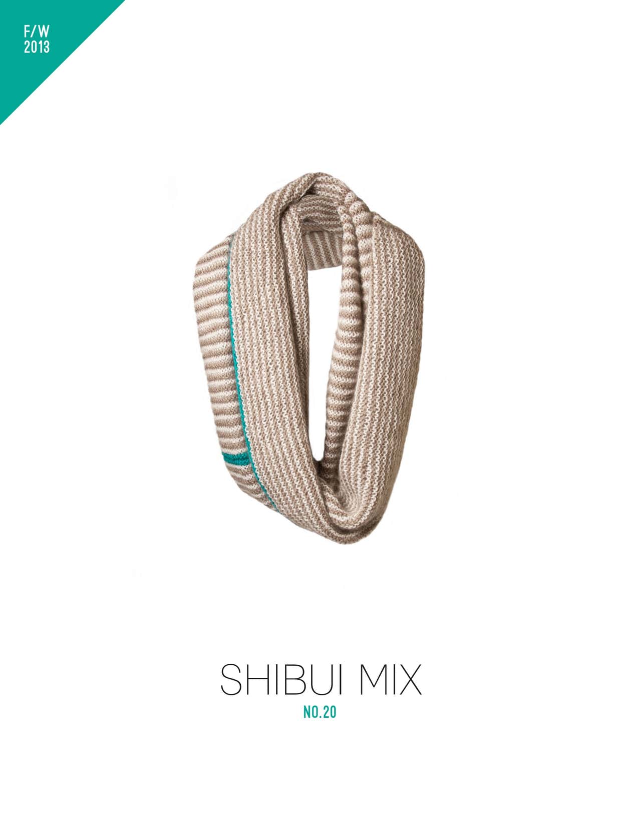 Shibui Knits Mix No. 20 Cowl Knitting Pattern