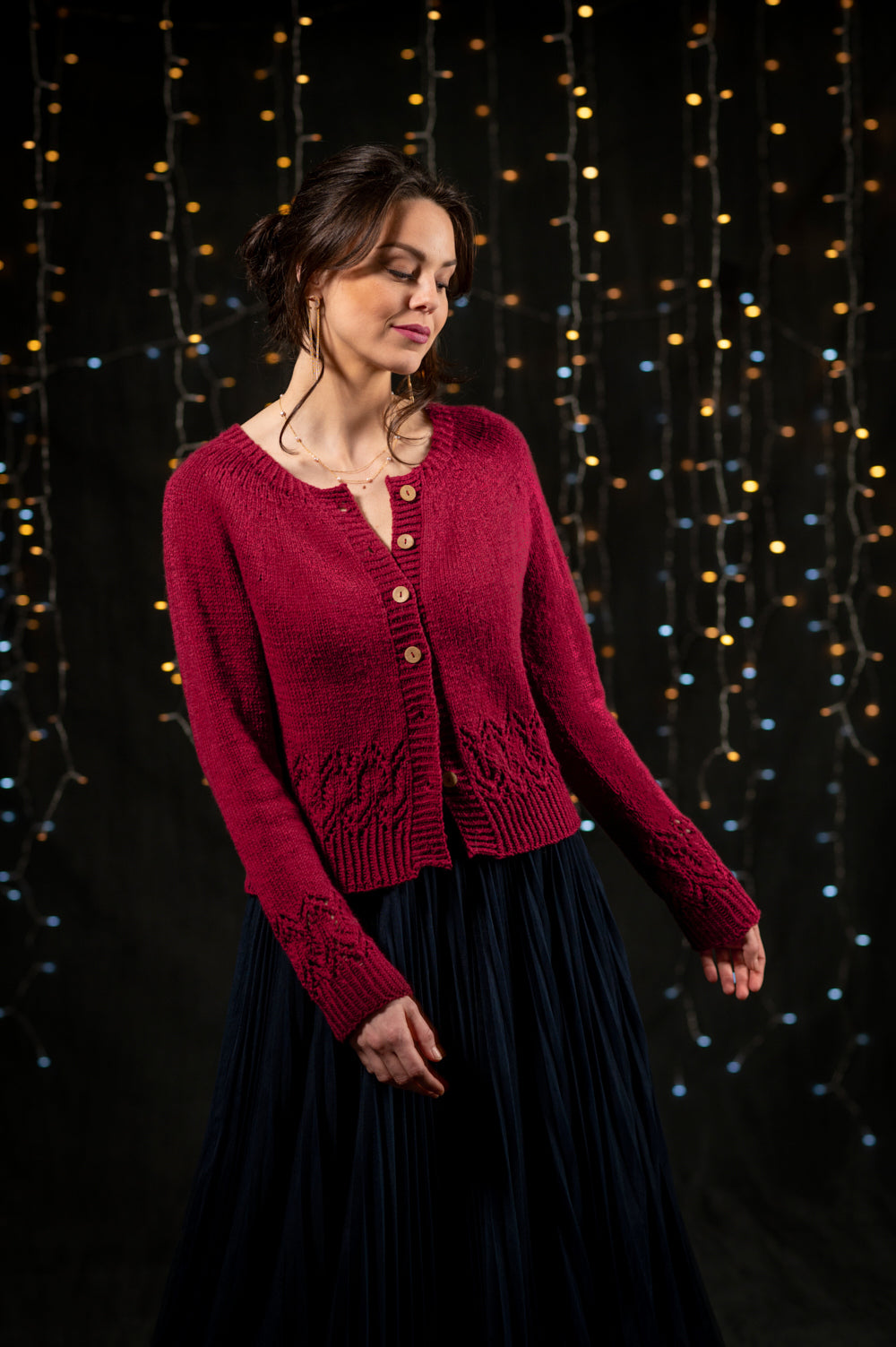 Mahina Cardigan Jumper Knitting Pattern