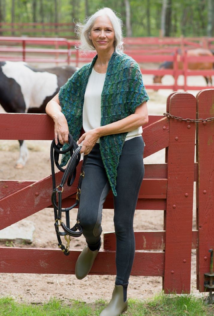 Berroco Topiary Wrap Knitting Pattern