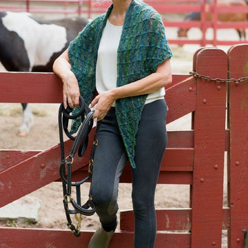 Berroco Topiary Wrap Knitting Pattern