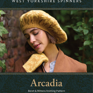 Arcadia Beret & Mittens Designed by Debbie Bliss & ChloÃƒÂ© Elizabeth Birch in Morris DK