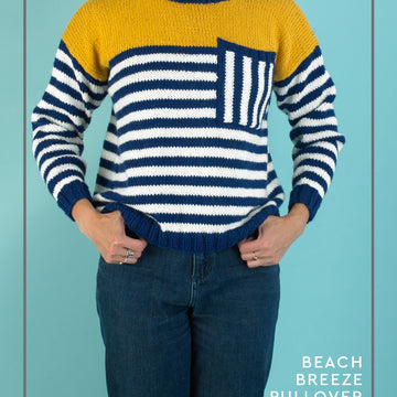 Paintbox Yarns Beach Breeze Pullover Knitting Pattern