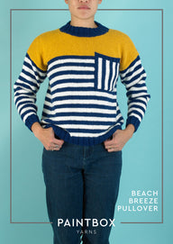 Paintbox Yarns Beach Breeze Pullover Knitting Pattern
