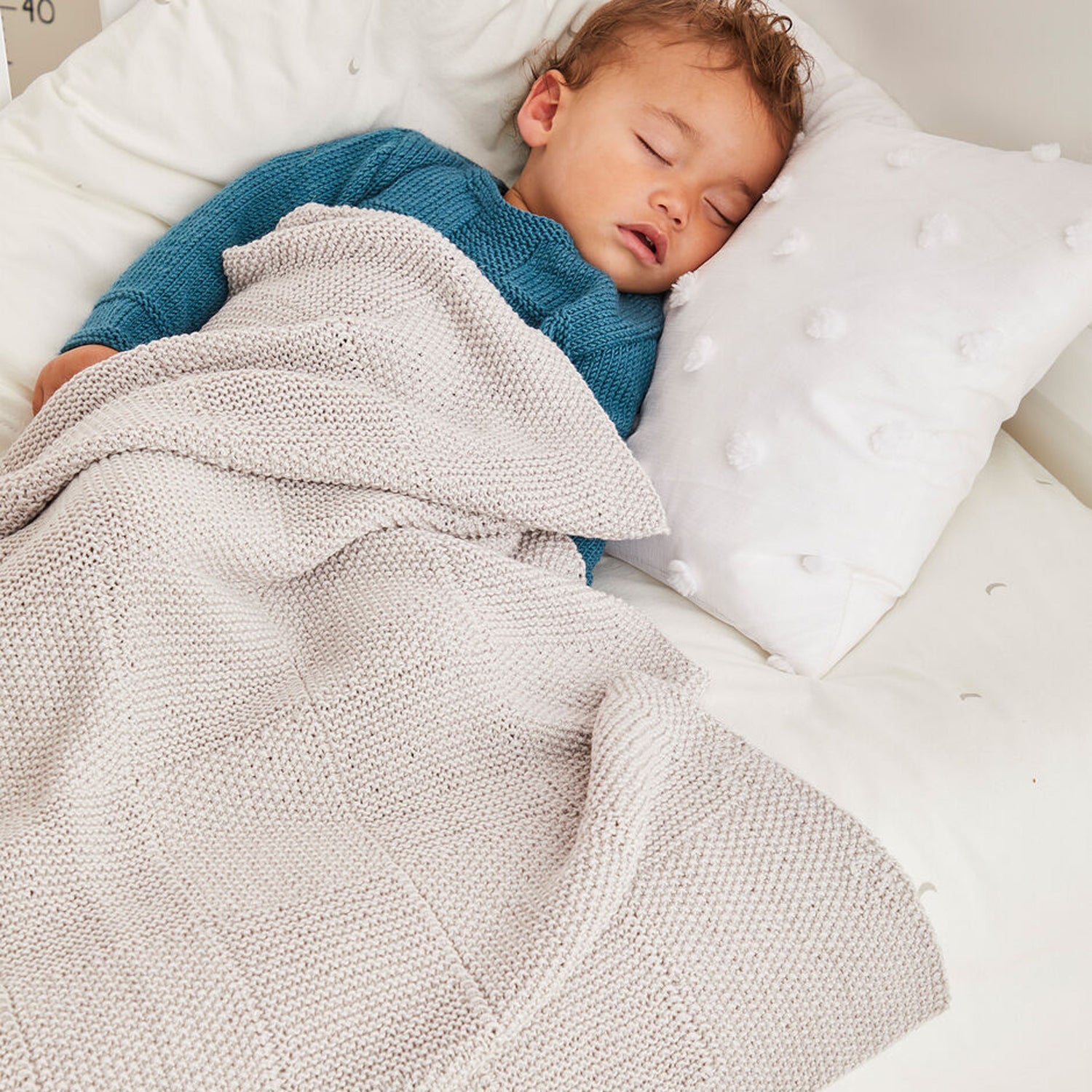 Sirdar Textured Baby Blanket Knitting Pattern