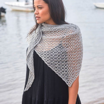 Vivian Shawl Wrap Knitting Pattern