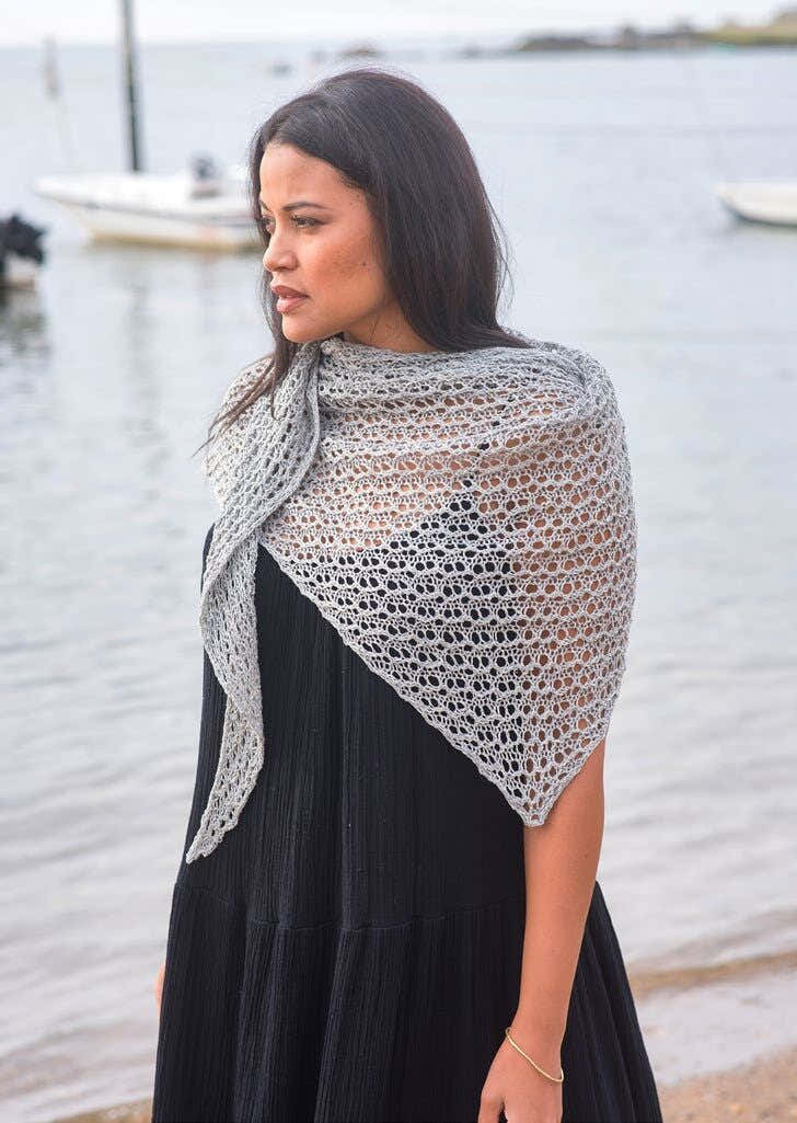 Vivian Shawl Wrap Knitting Pattern